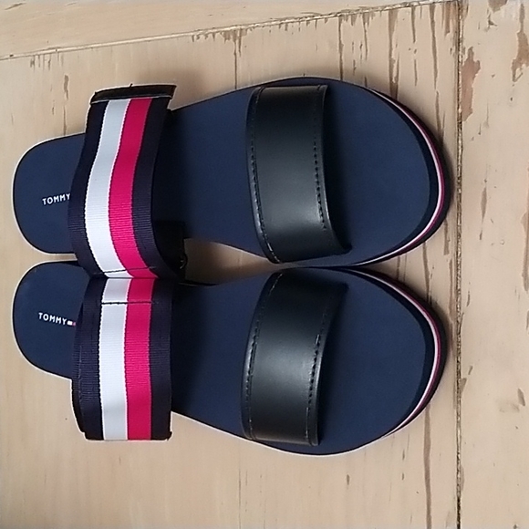 Tommy Hilfiger Mens Slippers, Grey, Textile, Slip On, Home Shoes | eBay